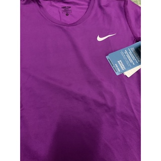 แท้100% Nike pro Dry fit ไซส์ M ผู้หญิง เสื้อไนกี้ โปร Hyper cool สีม่วง