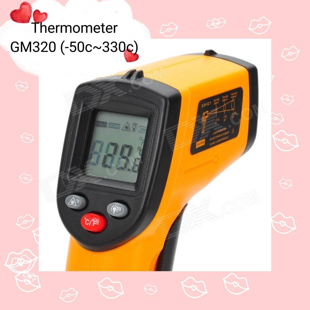 Thermometer GM320 (-50c~330c)  สินค้ามีสต็อก พร้อมส่ง