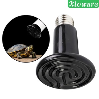 [KLOWARE] Pet Supply Reptile Lamp 220V Reptile Heater Blub 75W Far Infrared 25W