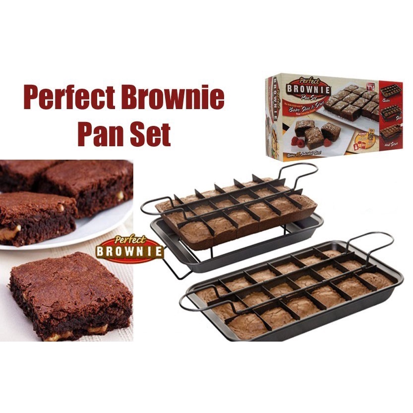 CSH ชุดถาดอบบราวนี่ 18 ช่อง รุ่น Brownie Perfect Pan Set-15Sep-J1