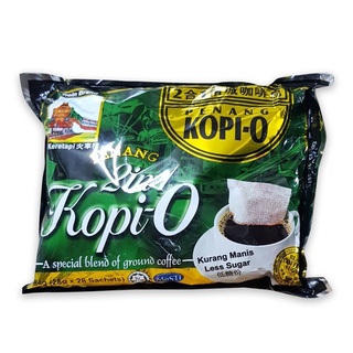 KOPI-O Coffee 2in1 กาแฟดำ กาแฟโกปิโอ ปีนัง (โอเลี้ยงเข้มข้น) Kopi-o  (ขนาด 784 กรัม.มี28ซอง)