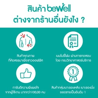 Bewell Stretch Band ยางยืดออกกำลังกาย สำหรับโยคะหรือกายภาพบำบัด บริหารกล้ามเนื้อ
