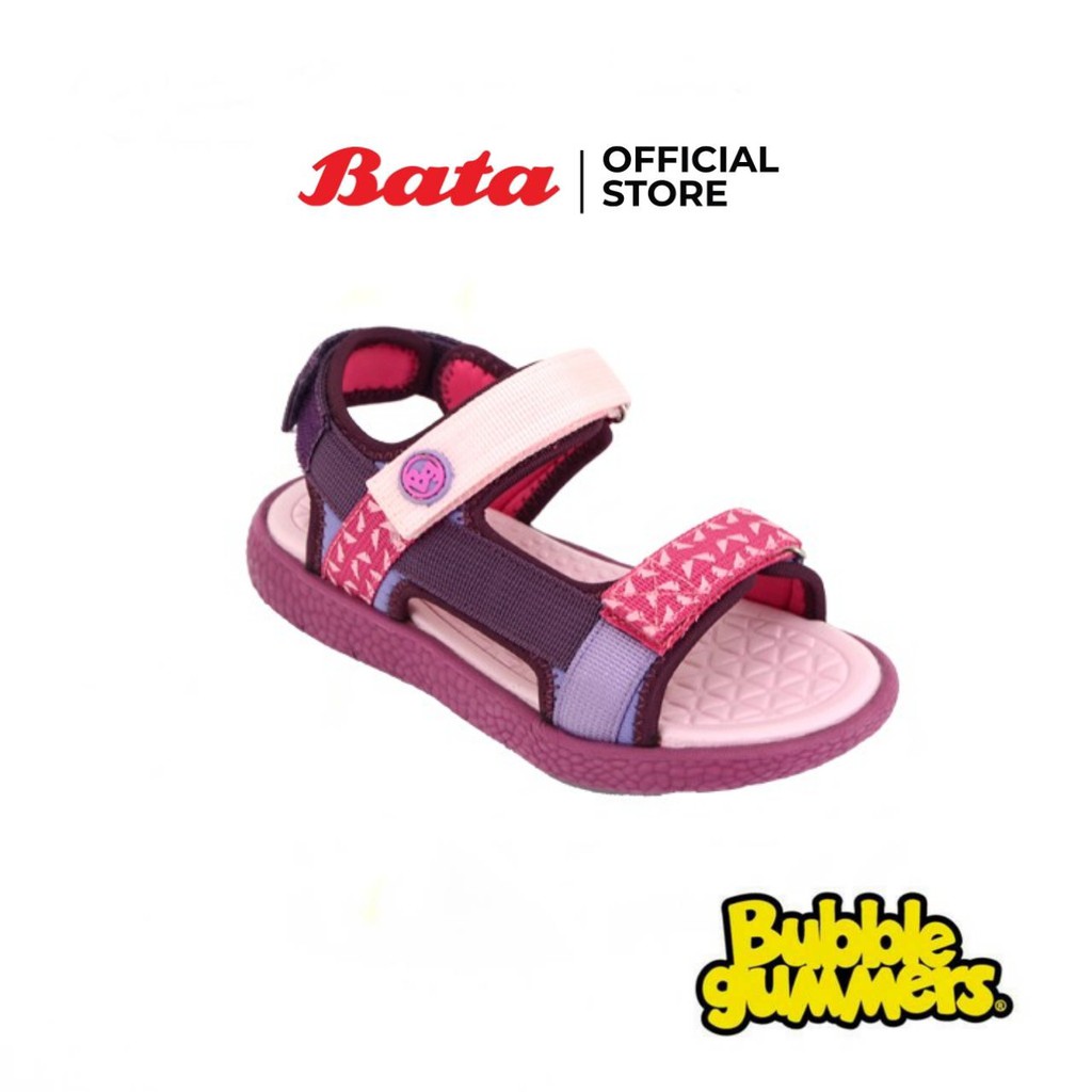 Bata BBG SUMMER รองเท้าลำลองเด็ก SPORT SANDAL แตะรัดส้น สีชมพู รหัส 3699520