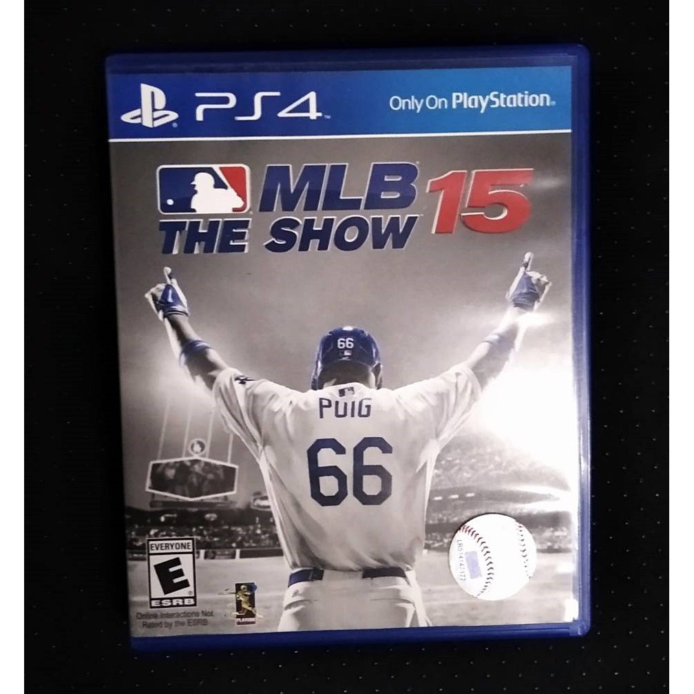 แผ่นเกม PS4 MLB THE SHOW 15 แผ่นแท้มือสองสภาพดี
