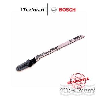 BOSCH ใบเลื่อยจิ๊กซอ ตัดไม้เนื้ออ่อน T101AO (แพ็คละ 5 ใบ)