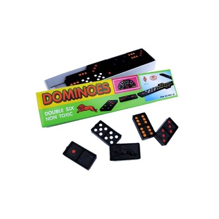 Dominoes โดมิโน่ เกมส์เรียงต่อสี เกมส์โดมิโน่ (กล่องเล็ก)