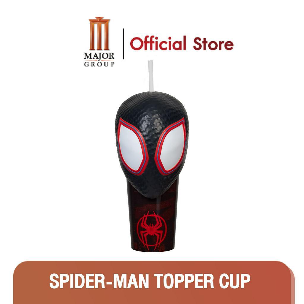 Major  Spider - Man  Across the Spider Verse Topper with Cup (แก้วน้ำ พร้อมท็อปเปอร์ สไปเดอร์ แมน)