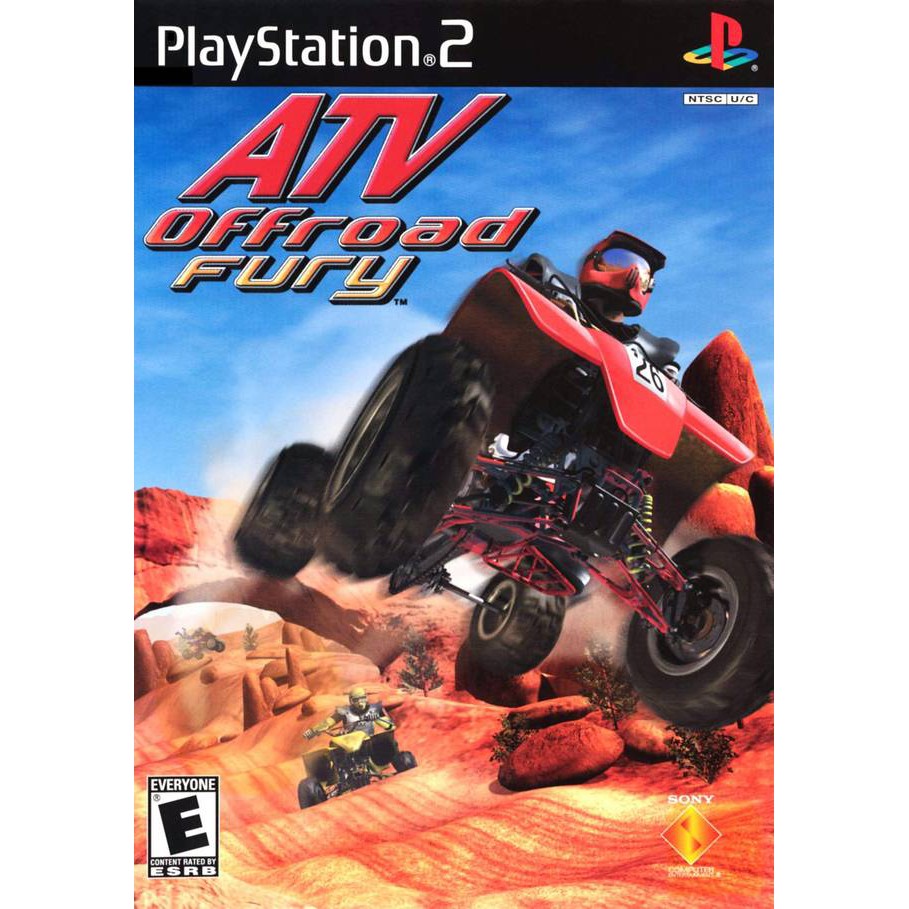 แผ่นเกมPS2 ATV Offroad Fury 1-4