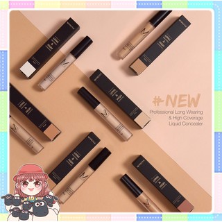 Merrezca Professional long wearing&amp; hight coverage liquid concealer เมอเรซกา ลิควิดคอนซิลเลอร์ ( 4g. )