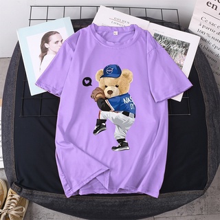 BK-492-SHORT เสื้อยืดแขนสั้นพร้อมส่ง 7สี ลายการ์ตูน ขายดีตามเทรนต์ ลายน่ารัก สีสันสดใส่น่ารัก ใส่ได้ทั้งหญิงและชาย