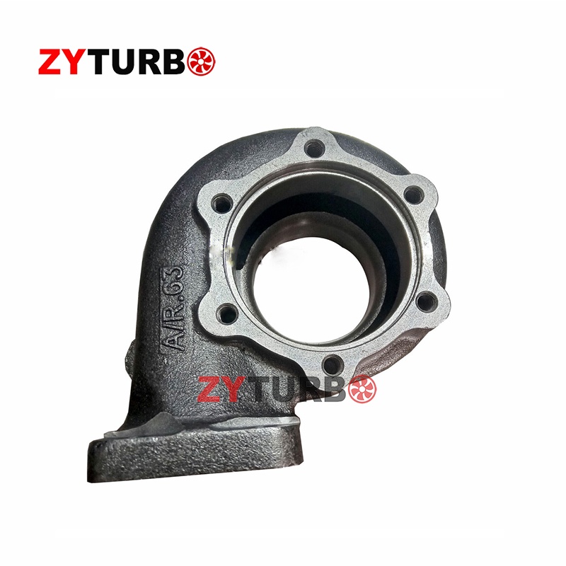 T3T4 T04E .63 A/R Turbo Turbine Housing T3 หน้าแปลน 5 BOLT Turbocharger Housing