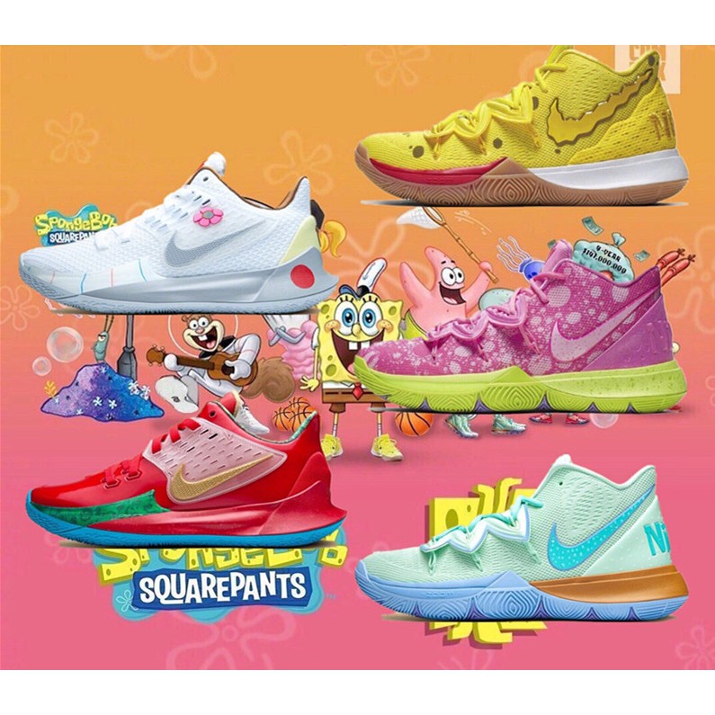 Spongebob kyrie best sale size 6