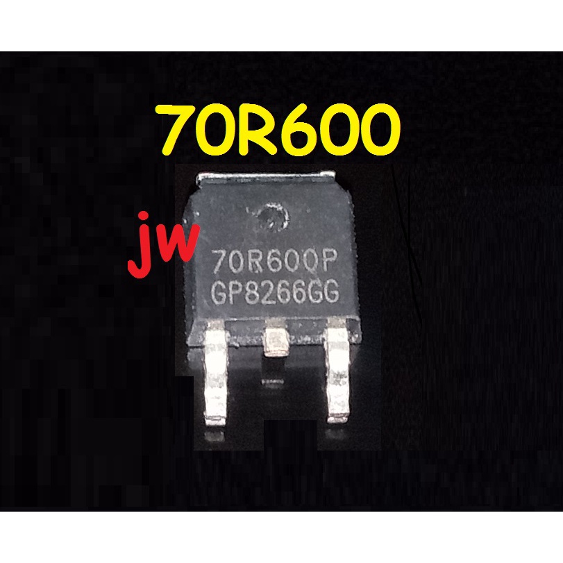 JWS - 70R600P 70R600 N-Ch 7.3A 700V MOSFET TO-252 SMD
