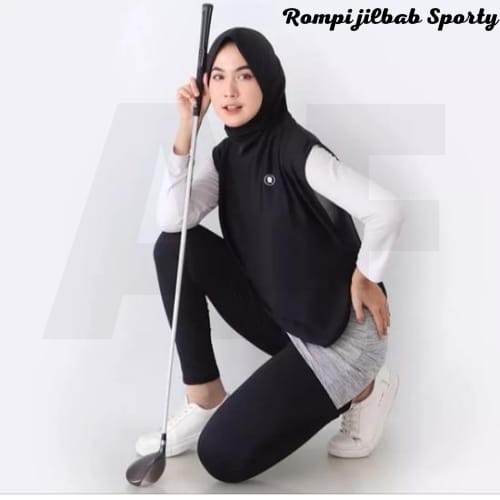 Hijab Vest instant Sporty Long Jumbo Jersey Premium Hijab instant Syari Sports Jogging เทรนด์ล่าสุด