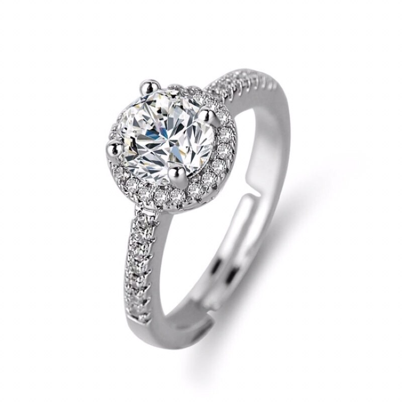 Cincin Perempuan Silver S925 แหวนหมั้นแหวนผู้หญิง S925