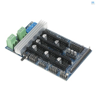 Ramps บอร์ดควบคุม 1.6 4 ชั้น พร้อมฮีทซิงค์ขยาย สําหรับเครื่องพิมพ์ 3D