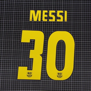 2004-2006 MESSI 30 BARCELONE Home NAME SET Transfer