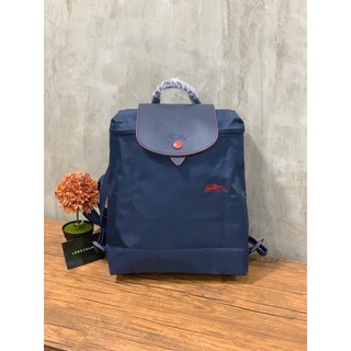 💕Longchamp LE PLIAGE Club Backpack - navy blue