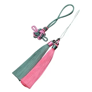 จีน Knot พู่ผ้าฝ้ายพู่อุปกรณ์เสริมจี้ DIY ตกแต่งบ้าน