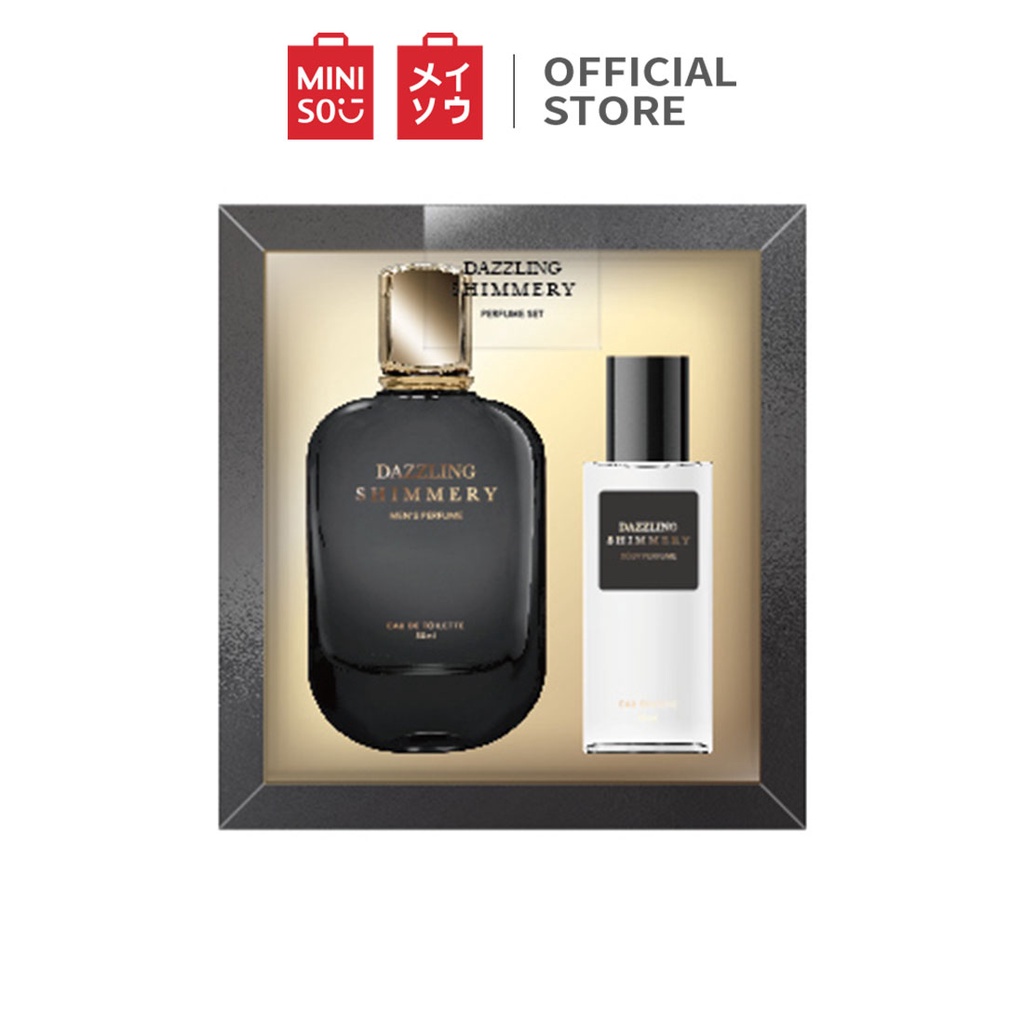 MINISO เซ็ทน้ำหอม+ครีมบำรุงผิวผู้หญิง Dazzling Perfume SetWomen's Perfume