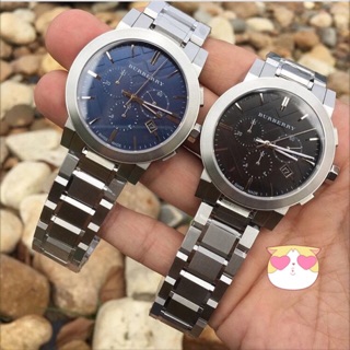 Bu9351. 42mm. ตัวนี้ขอแนะนำเลยค่ะ BU Black Dial Chronograph