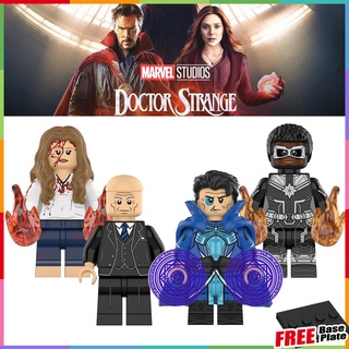 Wanda ฟิกเกอร์ Supreme Doctor Strange Professor X Captain Marvel Multiverse of Madness ขนาดเล็ก KT1058