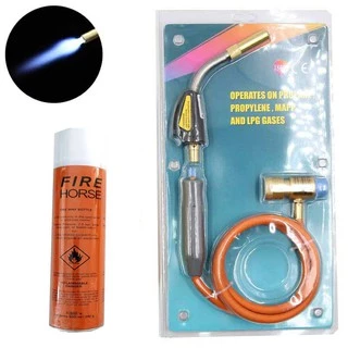 หัวเชื่อม Hand-torch รุ่น มีสาย RTM-1S660 ใช้ต่อกับแก๊สกระป๋อง เชื่อมโลหะ ทองแดง เหล็ก อลูมิเนียม เงิน ทอง