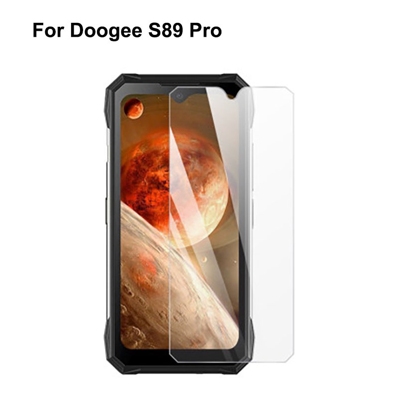Ultra-Thinป้องกันหน้าจอกระจกนิรภัยสําหรับDoogee S88 Proป้องกันหน้าจอสําหรับDoogee S88 Plusป้องกันS98