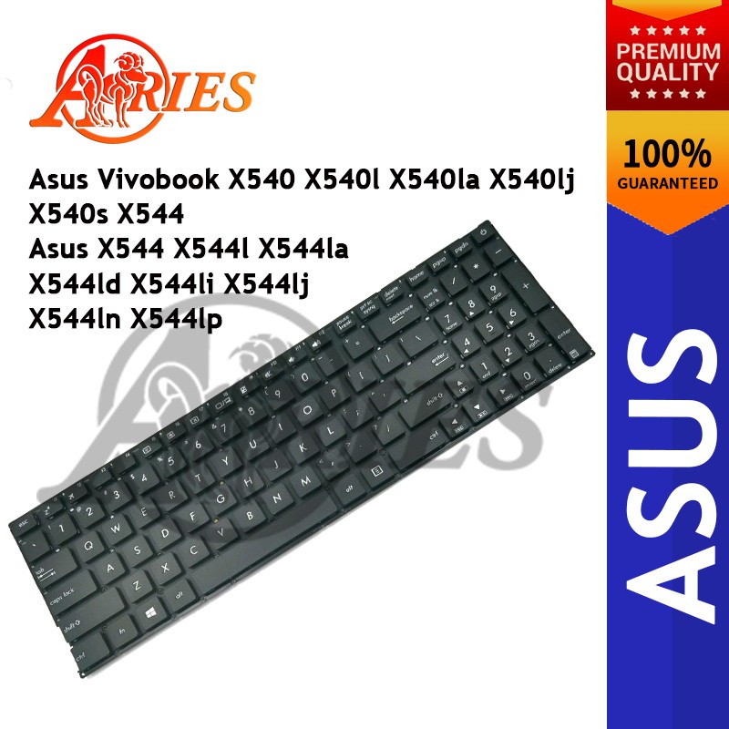 Asus X544 X544l X544l X544la X544ld X544li X544lj X544ln X544lp แป้นพิมพ์แล็ปท็อป