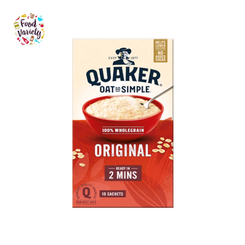 Quaker Oat So Simple Original Porridge Cereal 10 Pack 270G