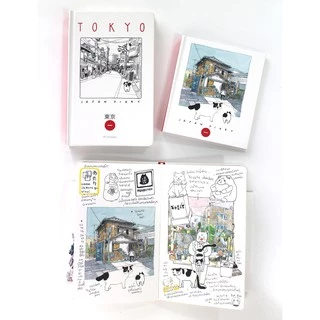 Sasi's Sketch book Japan Diary 1 TOKYO ศศิ สเก็ตซ์บุ๊ค เจแปนไดอารื่ เล่ม 1 โตเกียว