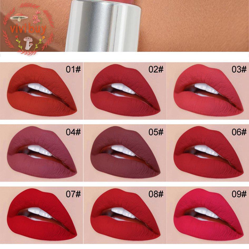 Cod 1016 ลิปสติกลิปกลอสแมทท์ให้ความชุ่มชื้นติดทนนาน 12 สี - vivibuy.th ...