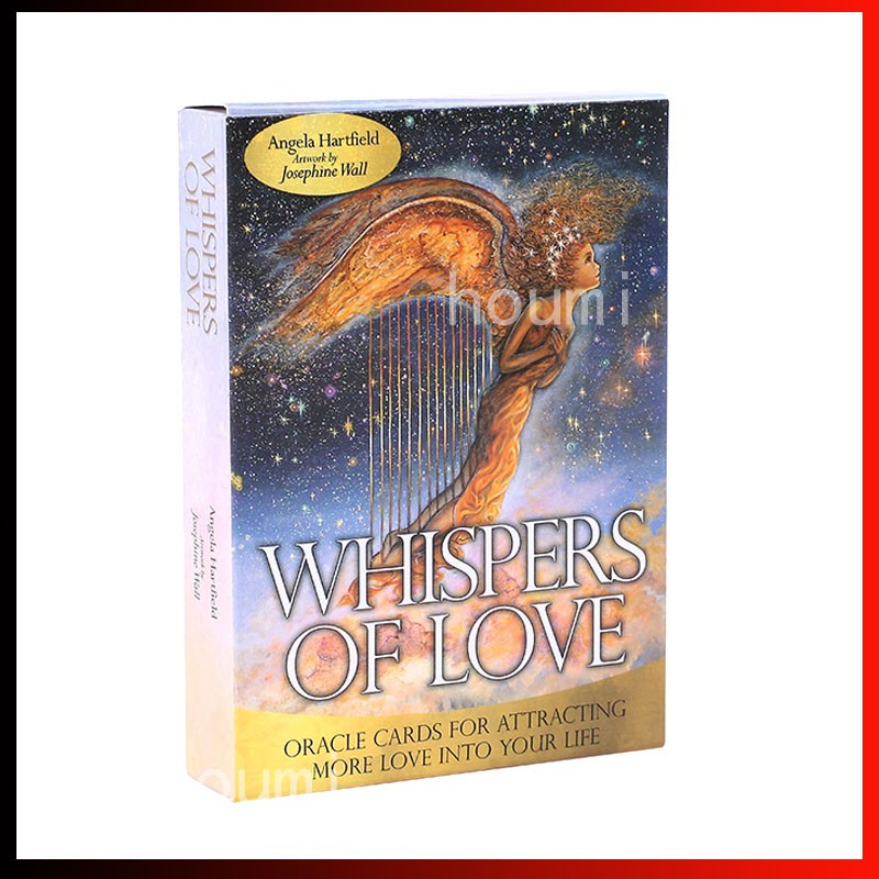 WHISPERS OF LOVE ORACLE CARDS การ์ดภาษาอังกฤษ 50 ใบ