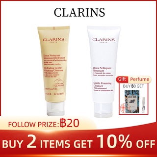 ✨แบรนด์แท้100%✨Clarins Doux Nettoyant Moussant Gentle Foaming Cleanser with Cottonseed Oily Skin 125ml