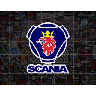 สติกเกอร์โลโก้ Bismania Scania ขนาด 8 ซม. สําหรับตกแต่ง