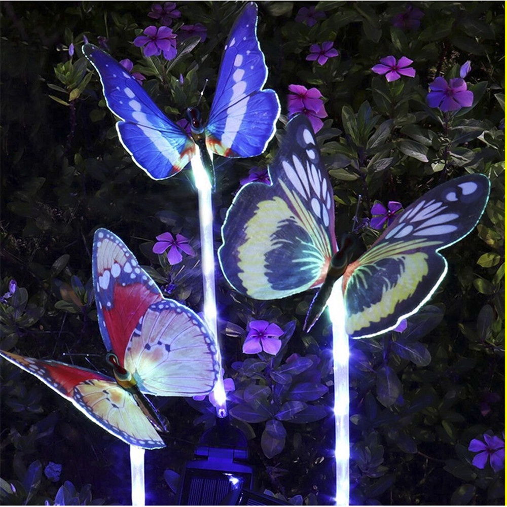 fiber optic butterfly lights