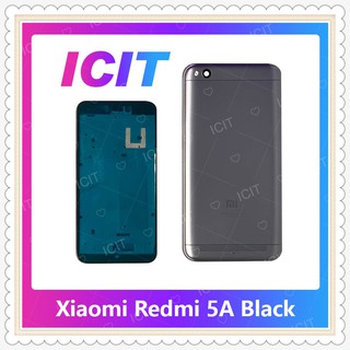 Body Xiaomi Redmi 5A อะไหล่บอดี้ เคสกลางพร้อมฝาหลัง Body อะไหล่มือถือ คุณภาพดี ICIT-Display