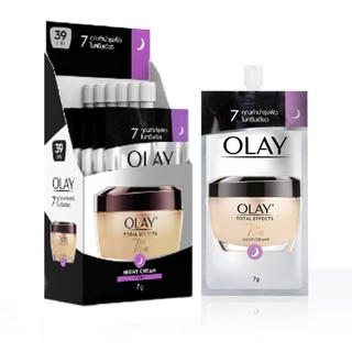 [พร้อมส่ง] Olay TOTAL EFFECTS 7 IN ONE NIGHT CREAM 7G (แบบซอง)