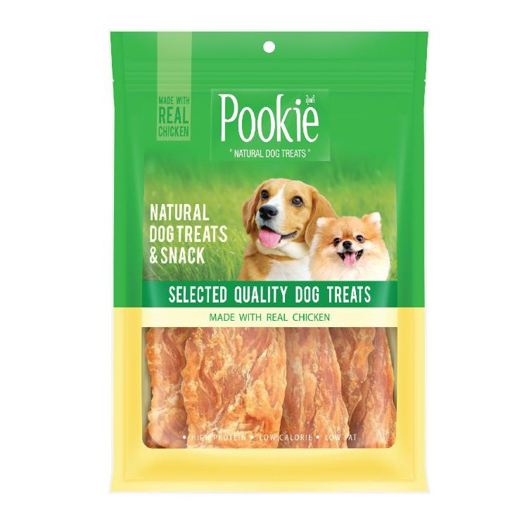 Pookie Snackปุ๊กกี้ ไก่อบแห้ง 300 กรัม
