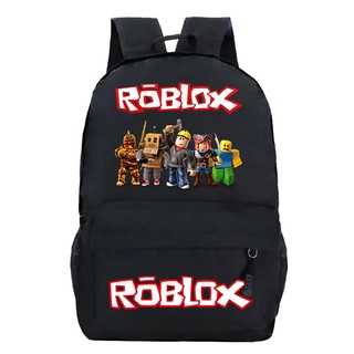 Roblox กระเป๋าเป้สะพายหลัง กระเป๋านักเรียน ใส่แล็ปท็อป ลายท้องฟ้ากลางคืน สําหรับวัยรุ่น เด็กผู้ชาย ผู้หญิง