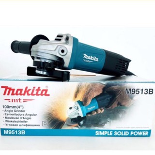 MAKITA M9513B เครื่องเจียรไฟฟ้า หินเจียร ลูกหมู ขนาด 4 นิ้ว 820W สวิตซ์ท้าย