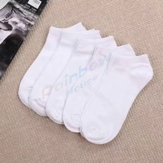 Rainbow ถุงเท้าข้อสั้น ใส่ได้ทุกฤดูกาล ถุงเท้าซับเหงื่อ Men's socks