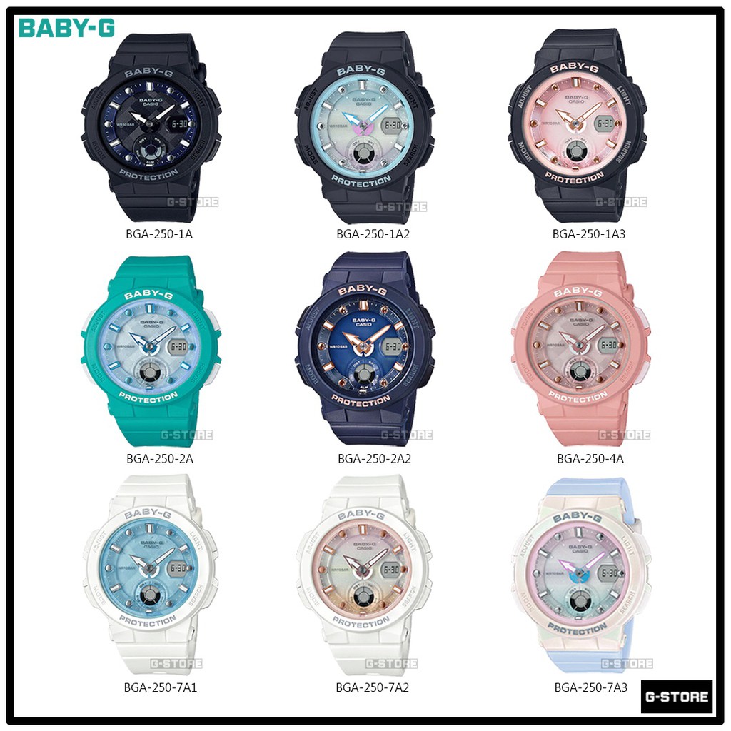 นาฬิกา BABY-G รุ่น BGA-250 ของแท้ รับประกัน 1 ปี