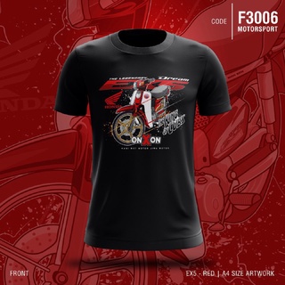 เสื้อยืดลำลองเสื้อยืด พิมพ์ลาย Honda Ex5 Dreams On X On Sportswear สําหรับผู้ชายS to4XL