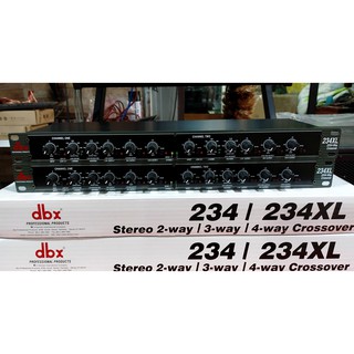 dbx 234XL Crossovers (ครอสแยกเสียง 3 ทาง แบบ อนาล็อค)รุ่นยอดฮิต