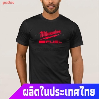 gothic เสื้อยืดผู้ชายและผู้หญิง Cotton Fashion 2021 Trend T-shirt Milwaukee Fuel T Shirt Power Tool Mens Cloting Persona