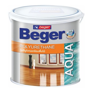 Beger AP-100 / AP180 ยูริเทนเคลือบพื้นไม้ ชนิดเงา/ด้าน สูตรน้ำ เคลือบพื้นไม้และเฟอร์นิเจอร์ไม้ ขนาด 3.5 ลิตร