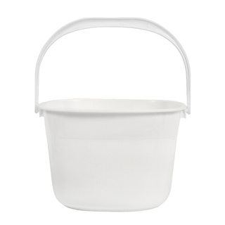 🔥ยอดนิยม!! K&amp;H คาซ่าโฮม ถังน้ำเหลี่ยมเล็ก รุ่น 969 ขนาด 5.5 ลิตร สีขาว Cleaning Buckets &amp; Tubs