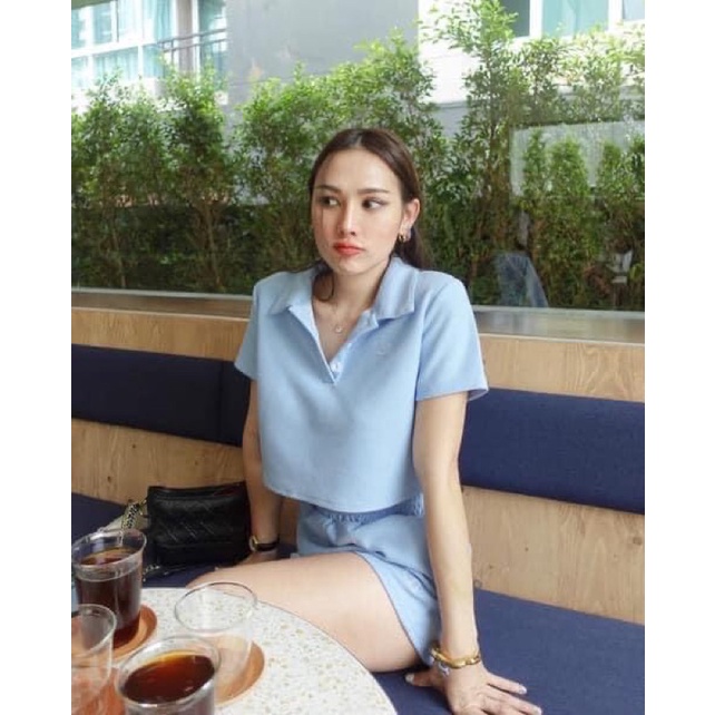 loonnystore maylinda เมลินดา ลูนนี่ สโตร์ เซตฟ้า สปอร์ต sport คาเฟ่ ทะเล ภูเขา น่ารักเซต setเซทเสื้อ