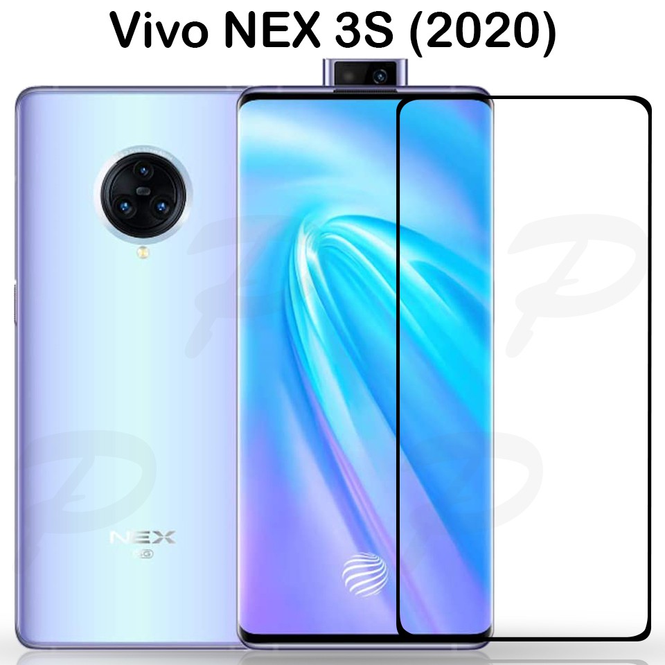 ฟิล์มกระจก นิรภัย เต็มจอโค้ง กาวเต็มแผ่น วีโว่ เน็กซ์3 FullGlue Tempered Glass Screen For Vivo NEX 3 (6.89")